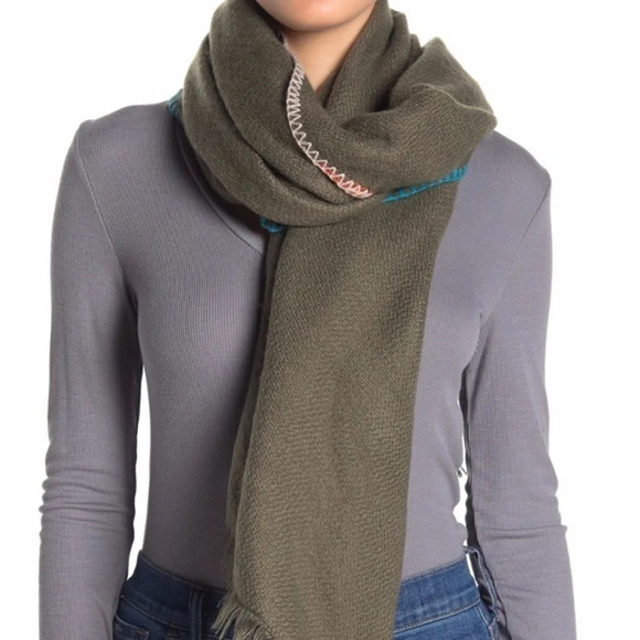Free People Common Thread Sage Scarf - Picture 3 of 4